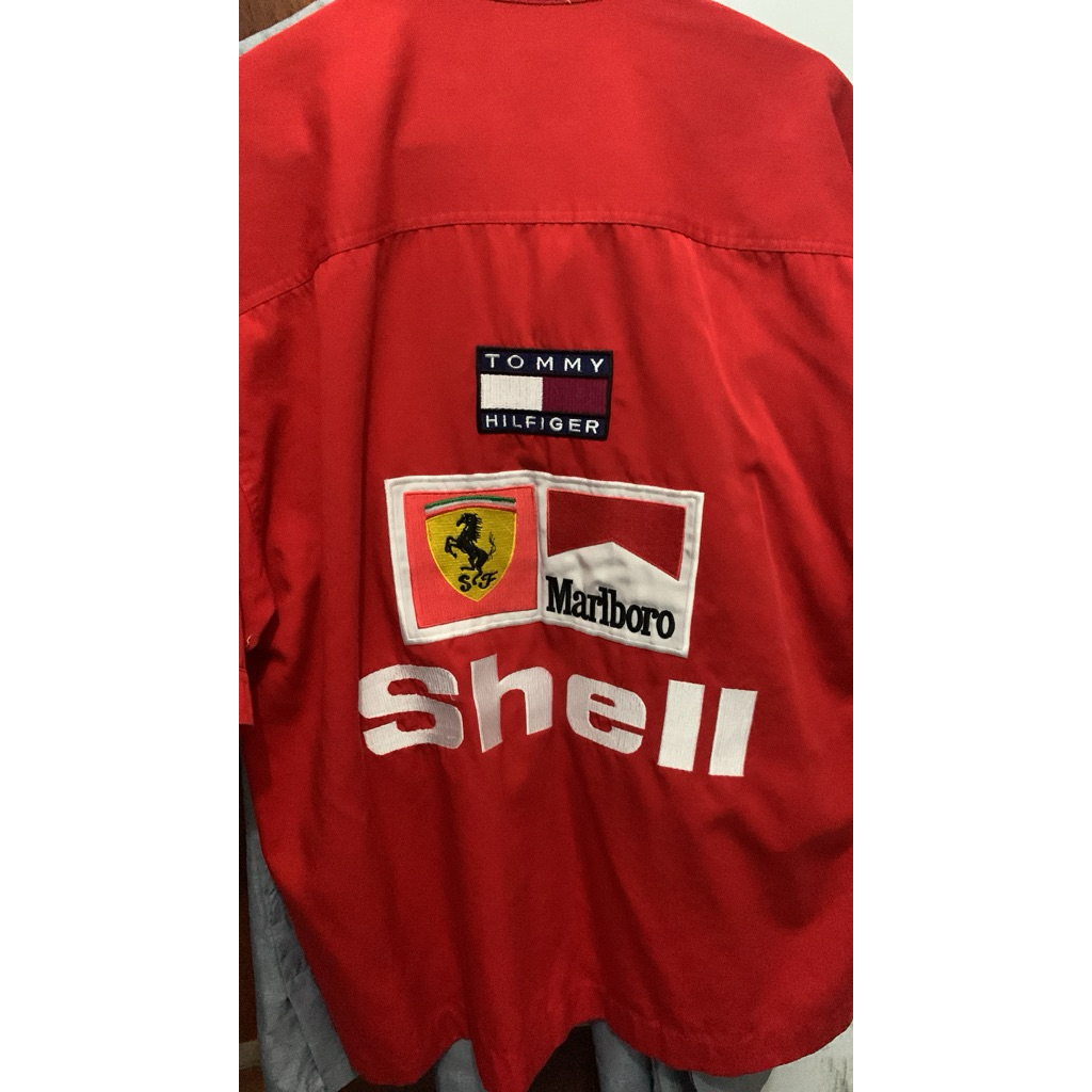 workshirt ferarri vintage 2002