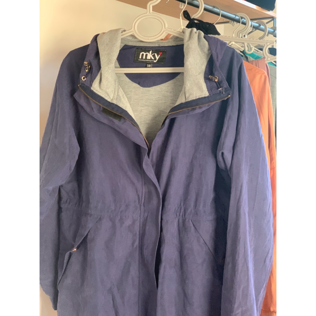 [PRELOVED] Jaket Tebal Semi Suede MKY