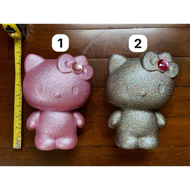 Hello Kitty Glitter Coin Bank Ori Sanrio Japan