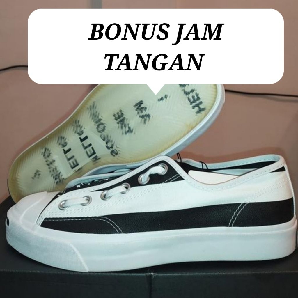 Sepatu Converse x the soloist jack purcell low top