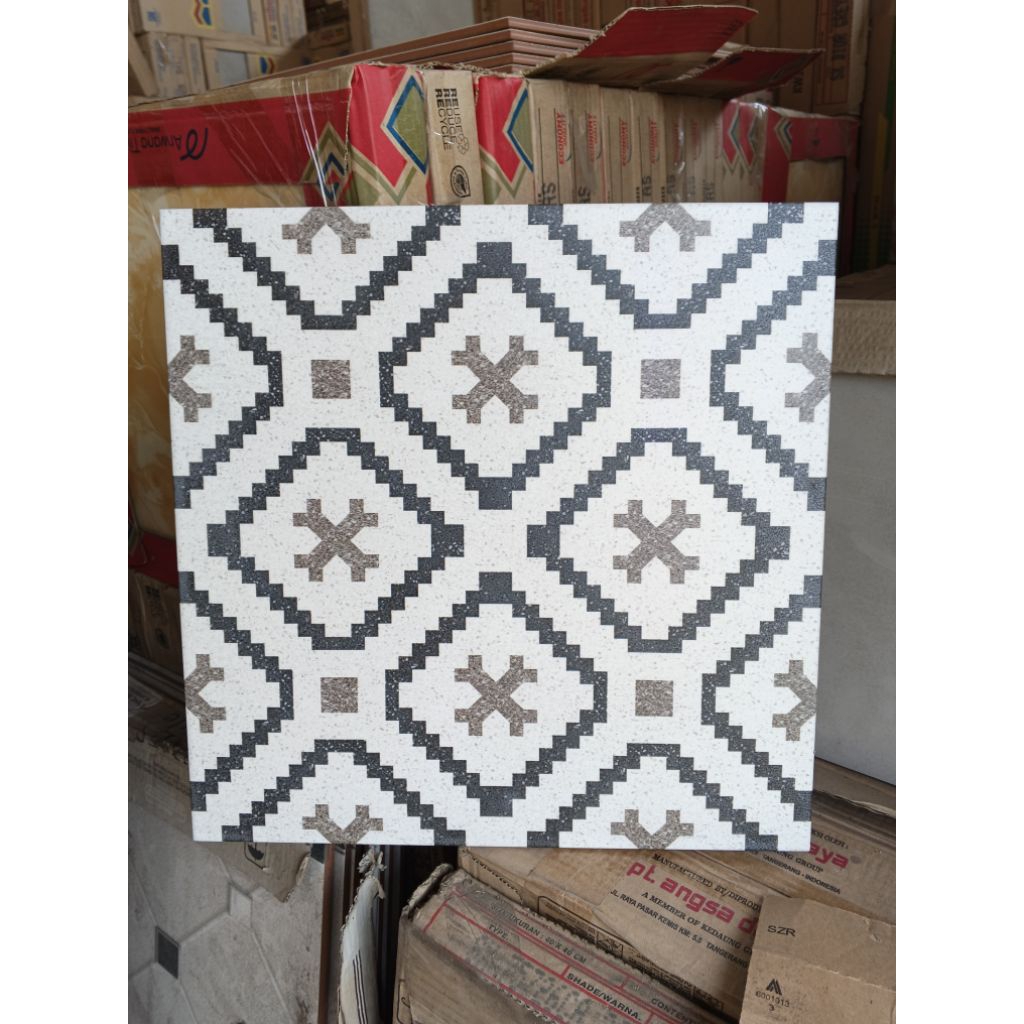 keramik 40x40 platinum brighton grey kesat matt batik