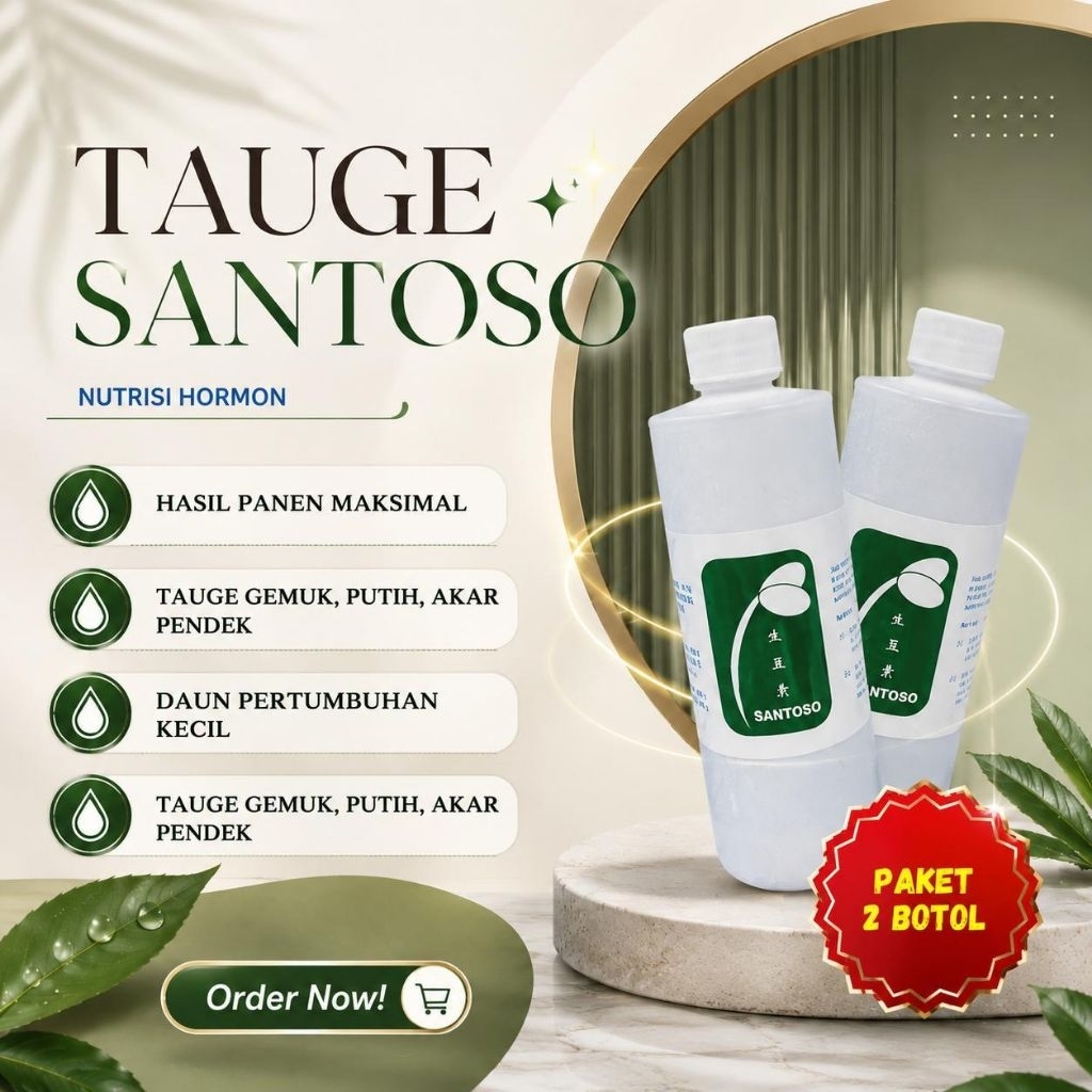 Hormon Tauge Santoso Paket Hemat 2 Botol