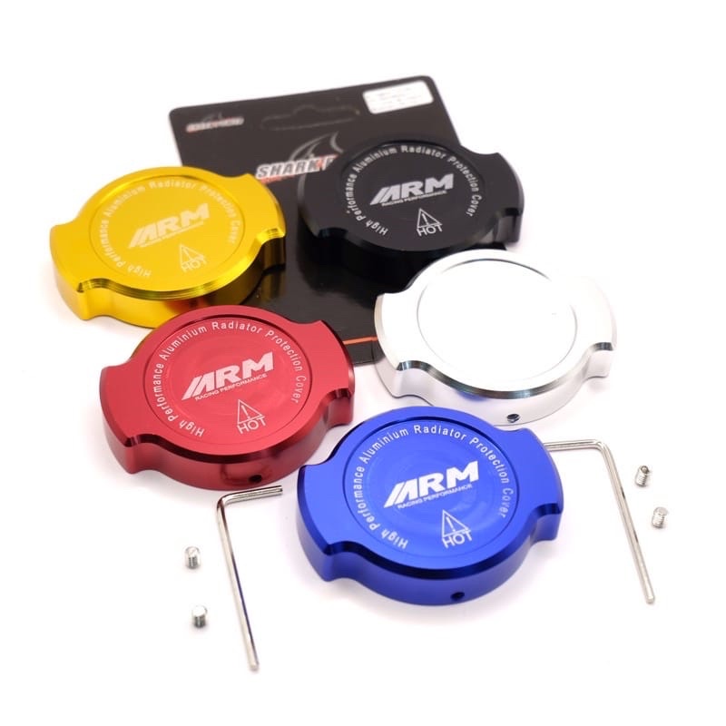 Tutup Radiator ARM Import Full Cnc Premium Cap Radiator Universal Nmax, Pcx, Aerox, Vario, Beat, Sco