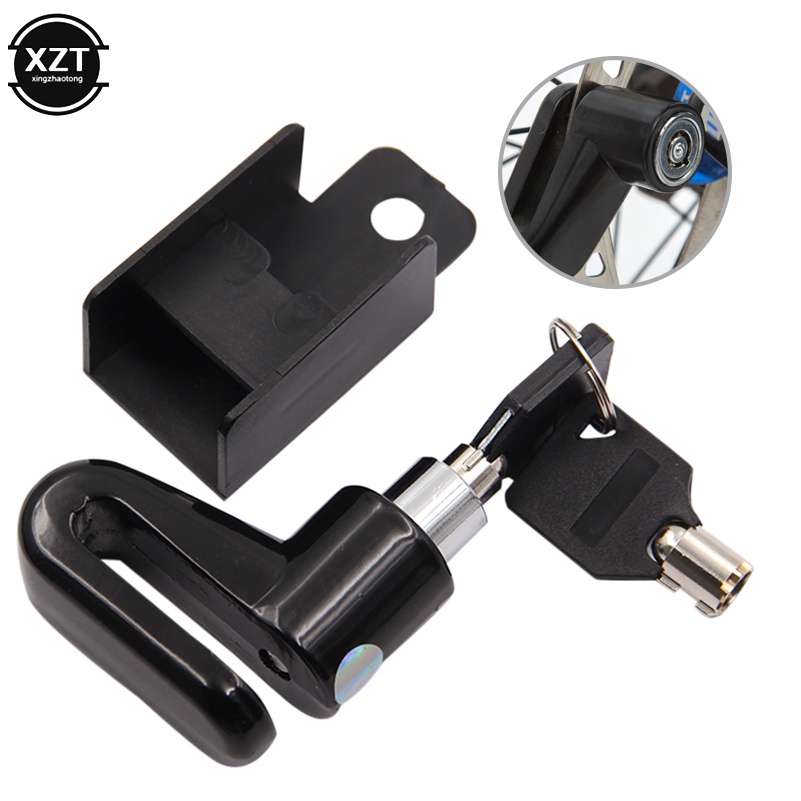 Kunci Cakram Motor Anti Maling Disc Brake Lock - U23 - Black