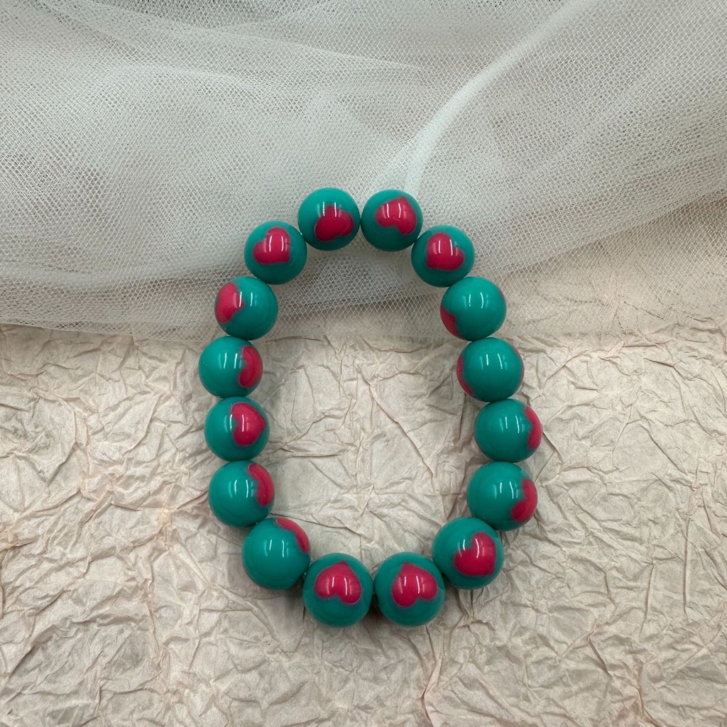 Love Beads Hand String Akrilik DIY Handmade Manik-Manik Gelang