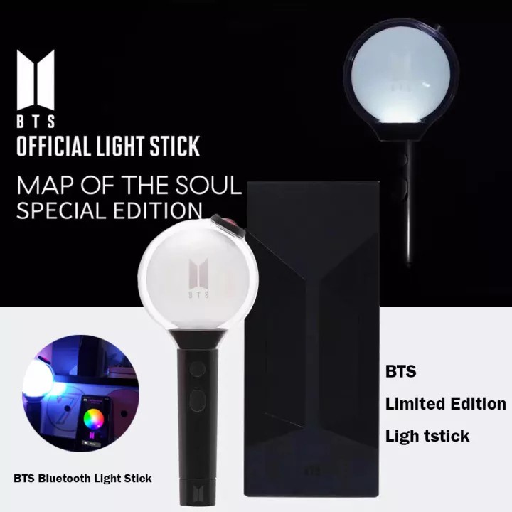UNOFFICIAL Premium Lightstick BTS Army Bomb Special Edition Versi 4 Bluetooth Tongkat Lampu Konser