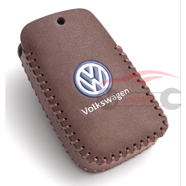 Volkswagen Polo Passat Jetta Tiguan Remote Flip Penutup Kunci Mobil Case holder Kantong Untuk Volkswagen golf mk6 beetle B6