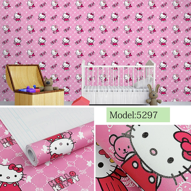 Wallpaper Dinding Karakter Kamar Anak 3D 45cm x 10m