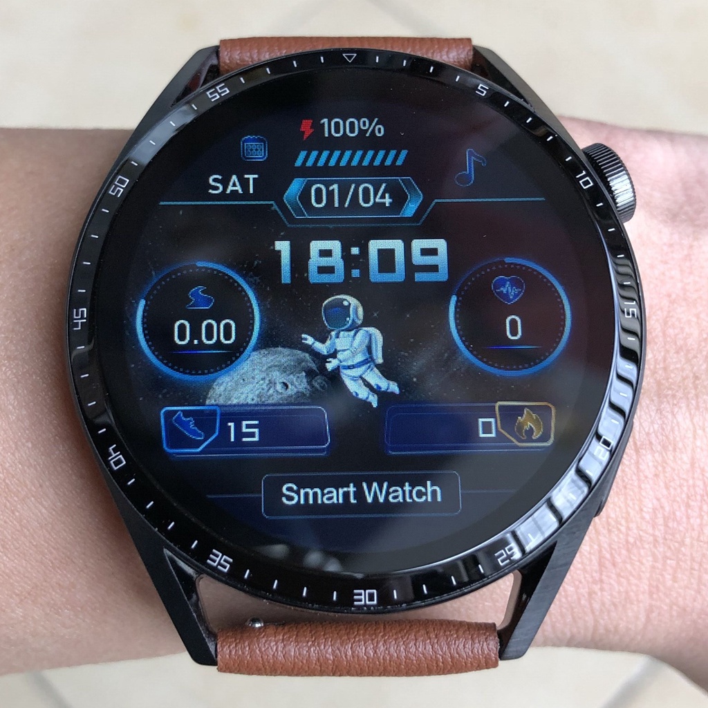 Untuk Huawei Menonton GT3 Pro Smart Watch Pria Android Bluetooth Panggilan IP68 Tahan Air EKG Kebuga