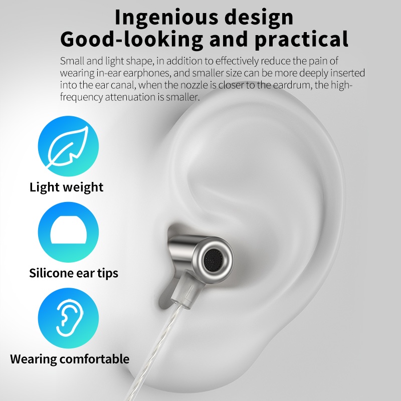 Kz LingLong Earbuds 1dinaik HIFI Bass In Ear Earphone Monitor Headphone Olahraga Kebisingan Membatalkan Headset Universal 3.5mm Sports Earbuds