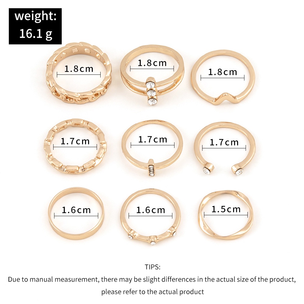 Kualitas Tinggi 2cross Huruf V Adonan Goreng Memutar Pembukaan Cincin Euramerican Ins Gaya Keren Tren Sederhana