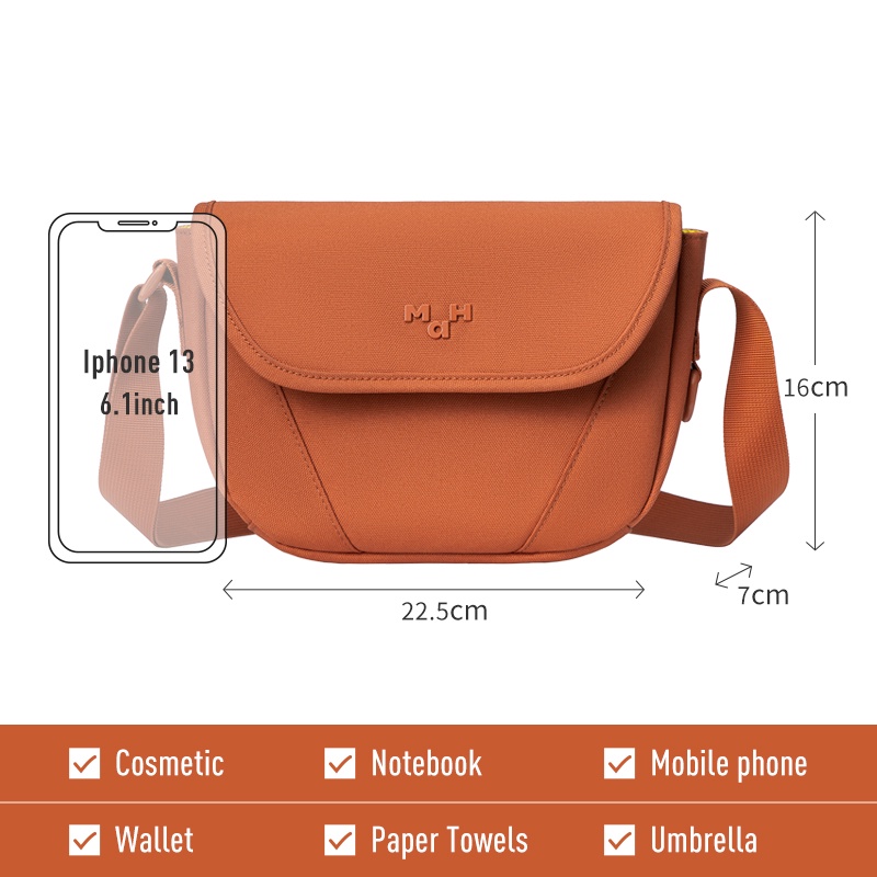 MAH Classic Sling Bag Tas Selempang Wanita Kecil gaya korea