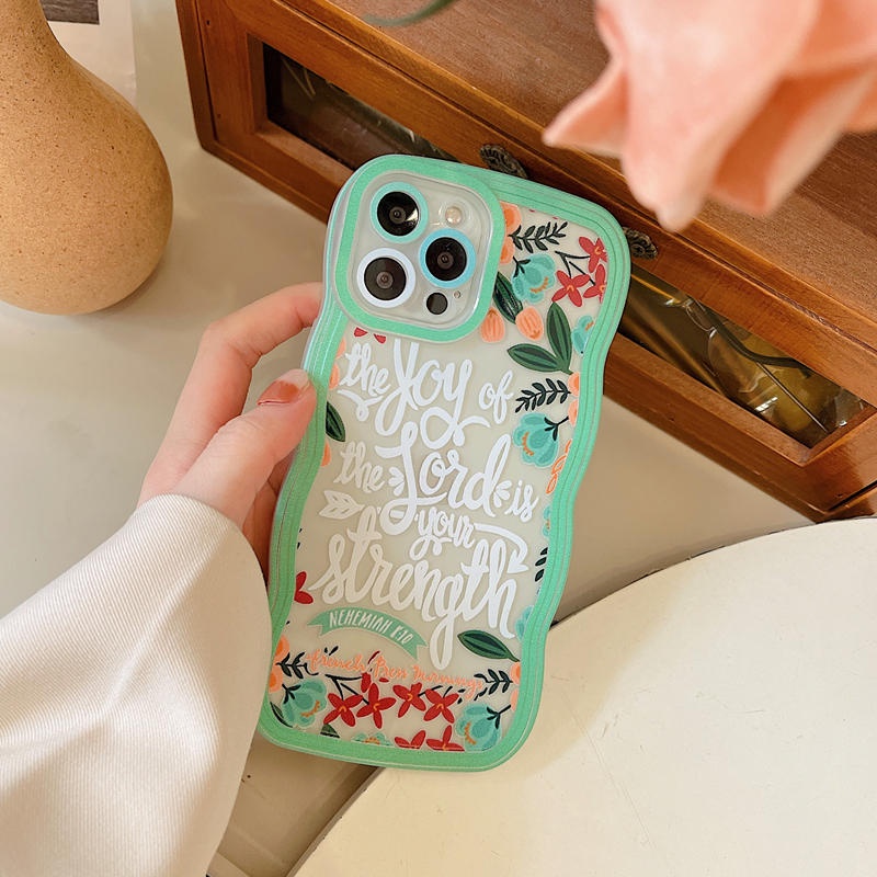 Case Samsung A04 A04E A13 A03 A03S A50 A50S A30S A53 A73 A23 A22 A21S A12 A02S A11 A51 A10 A30 A52 A52S M12 A71 A32 Bunga Kecil Segar Tanaman Fasion Phone Cover