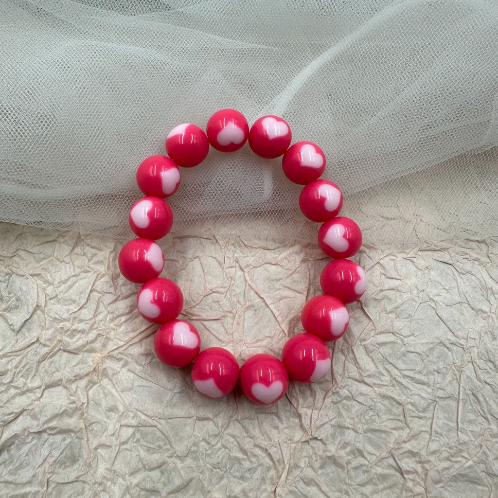 Love Beads Hand String Akrilik DIY Handmade Manik-Manik Gelang