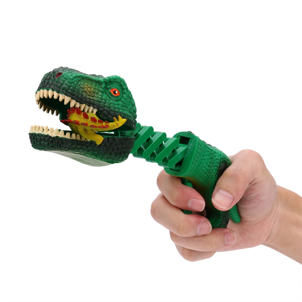 Novelty Dinosaurus Hiu Grabber Mainan Dinosaur Bite Game Teleskopik Klip Kreatif Pick Up Cakar Orang Tua-Anak Mainan Interaktif Untuk Anak Dewasa