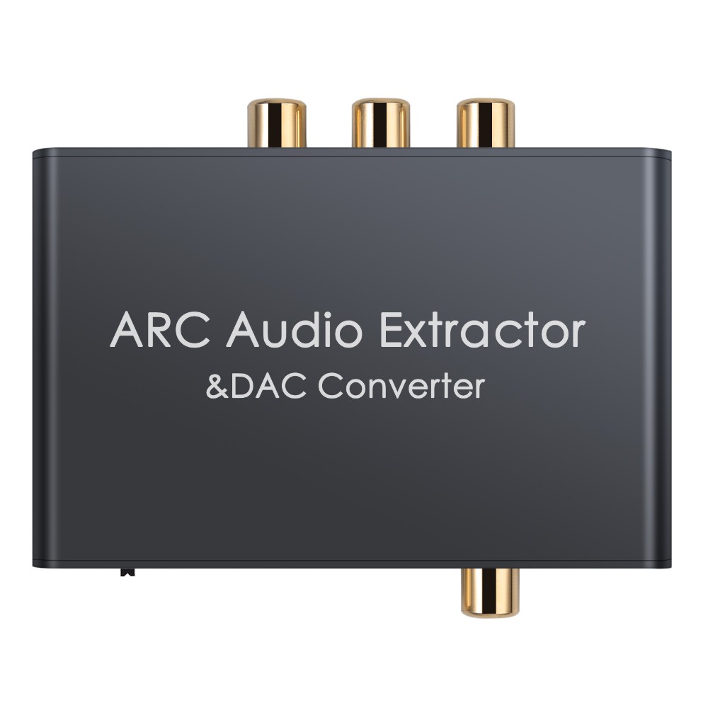 Converter DAC Channel Bolak Balik Audio Kompatibel HDMI Dengan Digital Optik SPDIF Coaxial Analog 3.5mm Stereo Audio Converter