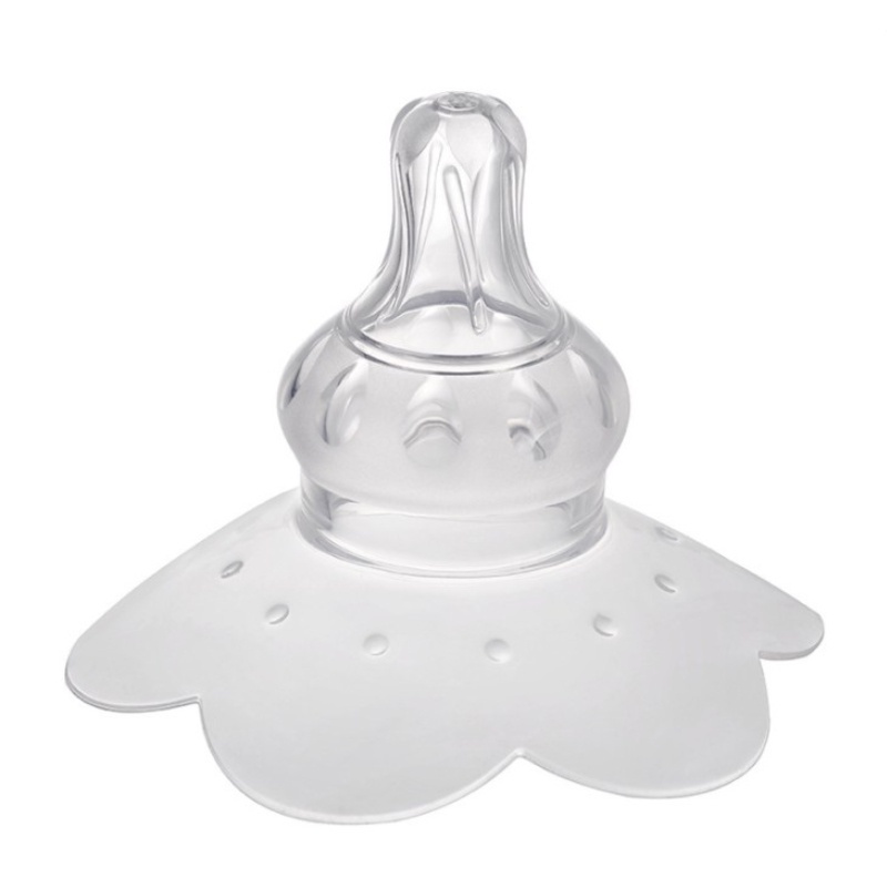 Pelindung Puting Ibu Menyusui Untuk Bayi Tumbuh Gigi / Nipple Shield Bahan Silikon / Nipple Pad/ Nipple Cover Pelindung Puting Bahan Silikon Untuk Menyusui Nipple Shiled Breast Pad Pelindung Puting Susu IBU Silikon BPA Free Dot Puting Susu IBU