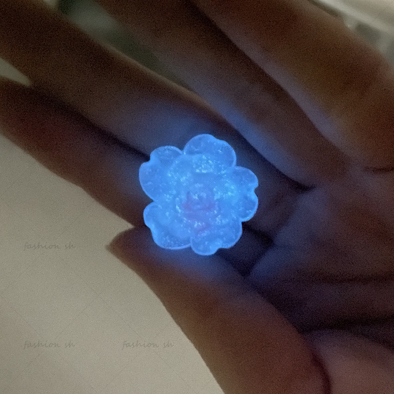 12 Pcs Baru Bercahaya Tinta Celup Buram Mawar Bros Syal Jarum Panjang muselin alloy needle