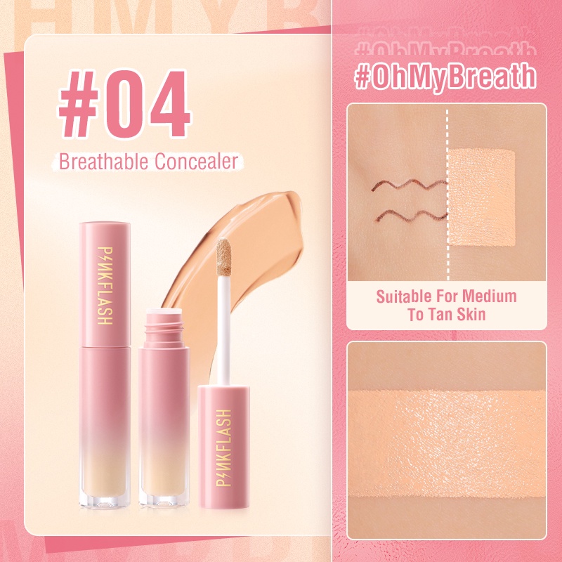 PINKFLASH LASTING MATTE CONCEALER PF-FO4