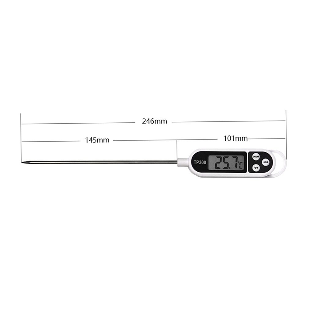 Termometer Makanan Minuman Digital Termometer Makanan Minuman Pengukur Suhu Daging Termometer Masak