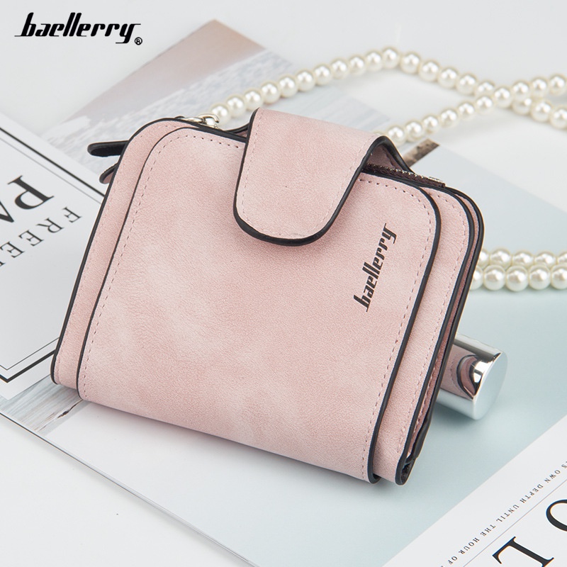 BAELLERRY N2346 Dompet Wanita Kecil Bahan Kulit PU Leather Premium WATCHKITE WKOS