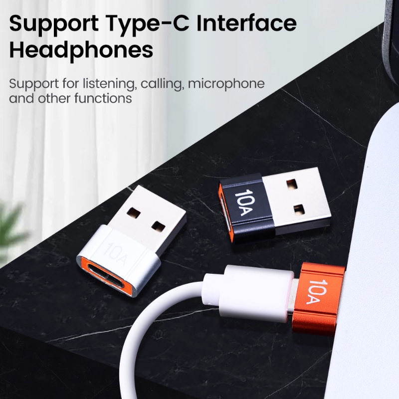 6per7 /10A Portabel Kasus Logam Mini Tipe-C Ke USB/USB Ke Tipe-C Pengisian Cepat Antarmuka Converter Tahan Lama Indah Kompatibel 10Gbps Adaptor Transfer Data Untuk Perangkat Terbanyak