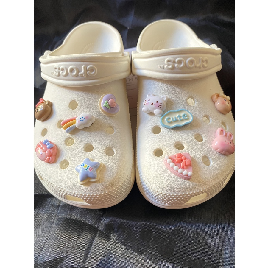 10pcs Gesper Sepatu Dekorasi Sepatu Pesona Sepatu Untuk Menyumbat Sandal Sepatu jibbitz Untuk crocs anime