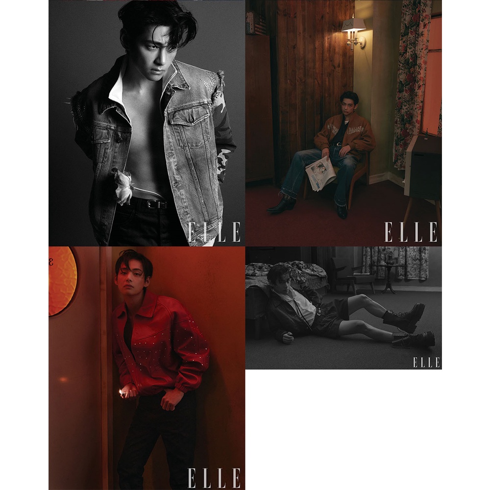 ELLE MAGAZINE - BTS V COVER_APR issue 2023 (with translation)_TXT pictorial