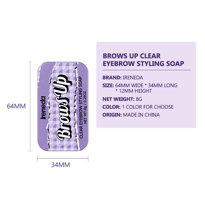 (READY &amp; ORI) IRENEDA Brows Up Clear Eyebrow IR-E06