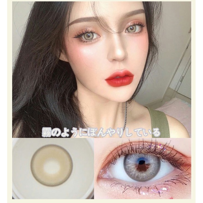 [COD]GEL HIMALAYA-BROWN~SOFTLENS NORMAL &amp; MINUS0.00  BIG EYES WARNA PERI MUSIM PANAS BLUE BROWN GRAY LIVING COLOR Softlen Soflen Soflens