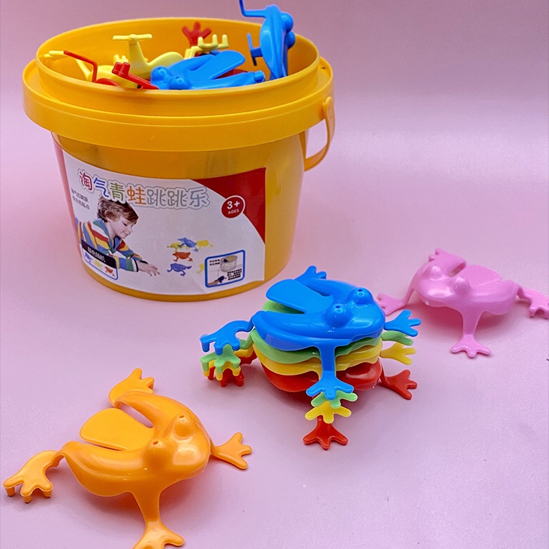 Mainan Anak Lucu Baru Bounce Frog Puzzle Orang Tua-Anak Permainan Interaktif Mainan Hadiah