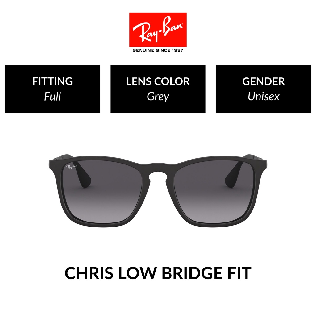 RAY-BAN Chris  | RB4187F 622/8G | Full Fitting | Sunglasses | 54mm