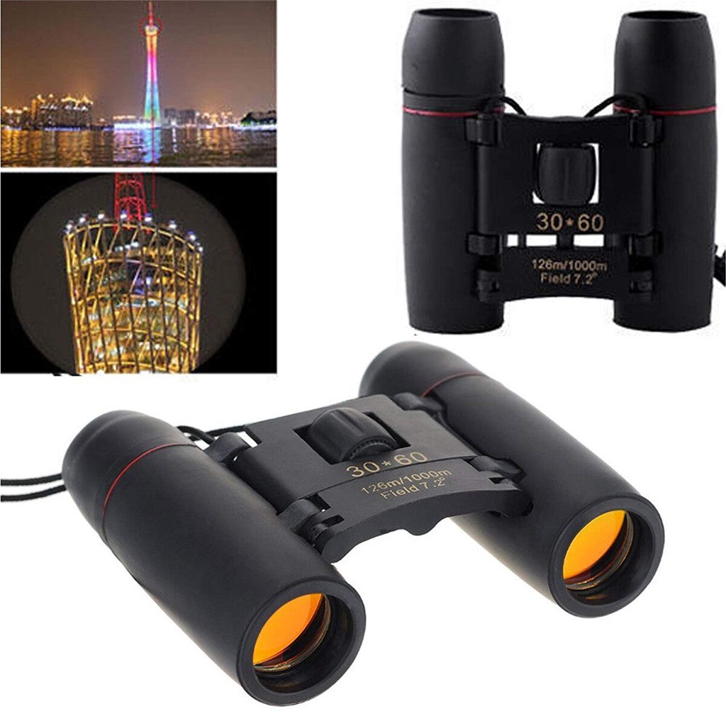 Tropong Binocular Telescop Alat Pamantau Pengamat Kekeran Siang Malam Binoculars High Definition Nig