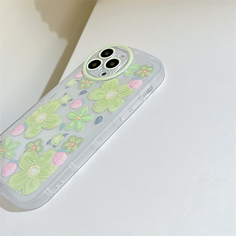 Soft Case Silikon TPU Motif Bunga Kuning Untuk Cute Yellow Floral Casing Compatible for iPhone 14 13 12 11 Pro Max X XR Xs Max iPhone 7 8 6s 6 Plus SE 2020 iPhone Case Flower Soft Silicone TPU Precision Hole Anti-Dirty Anti-Drop Phone Case