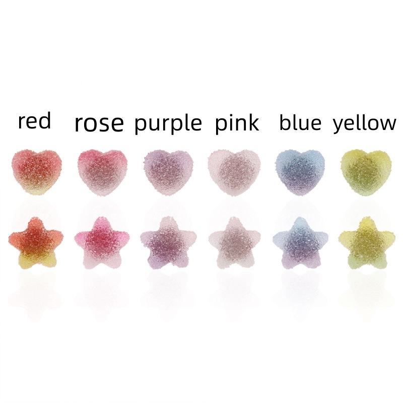 1 Pc Lucu Permen Lembut Bintang Berujung Lima Jarum Panjang Paduan pin Pengaman Aksesoris