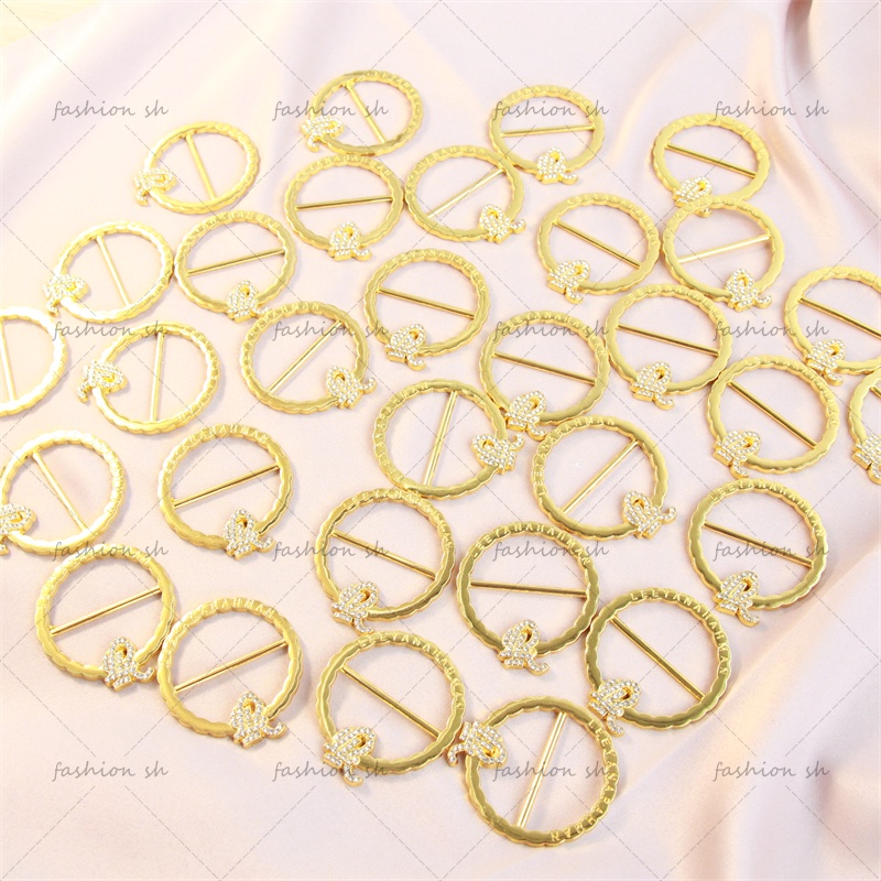 Hot Jual Huruf Baru Bros Hias Paduan Syal Kancing Aksesoris Pakaian