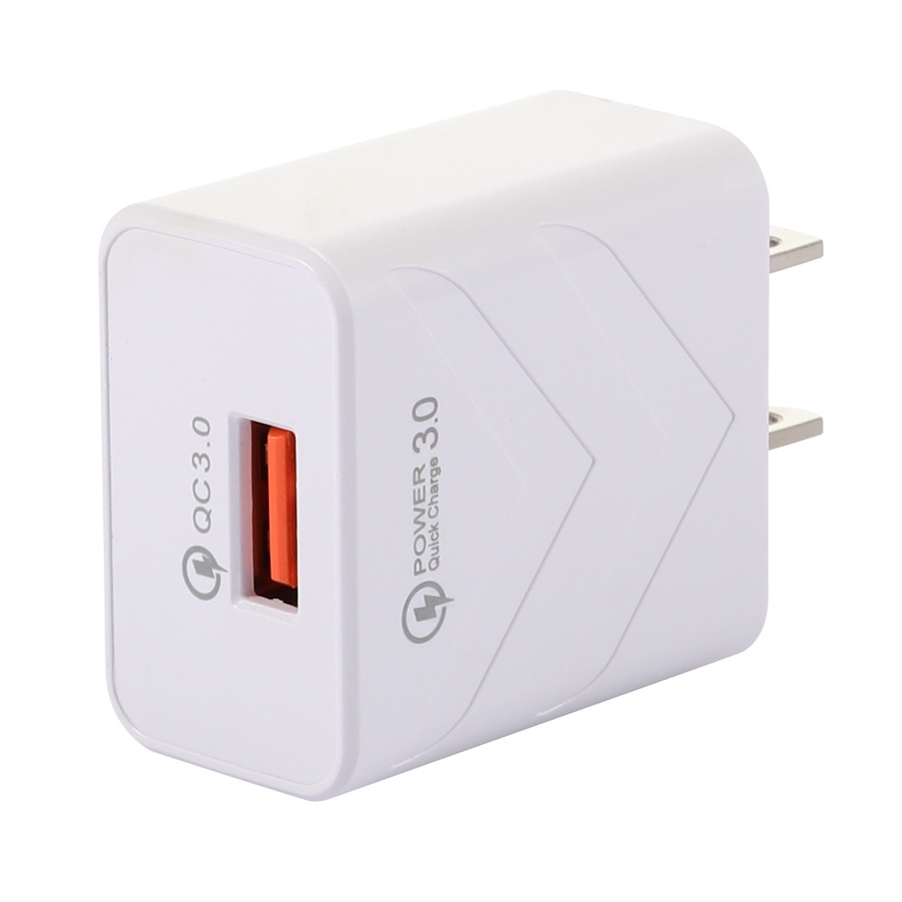 18w Quick Charge 3.0USB Smart Charger 3A QC3.0 Fast-Charging Mobile Phone Adoptor Charger 5V Power Travel Charging Adapter