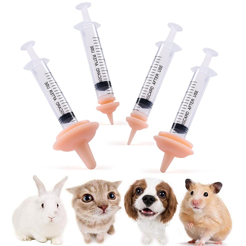 ANMAR Dot Susu / Pet Feeding Silicone Nipple Mini - Silikon Dot Makan Untuk Bayi Hewan Baru Lahir - Anak Kucing / Kelinci / Hewan Kecil