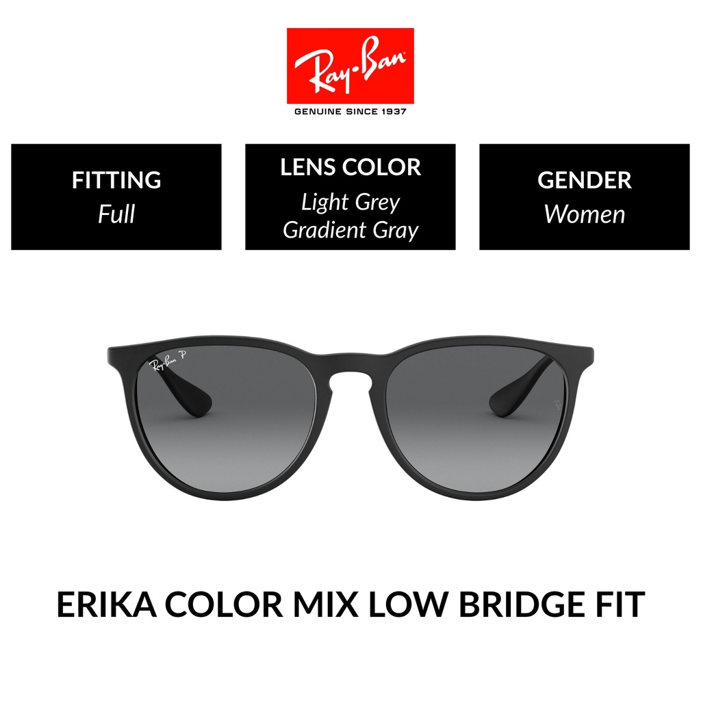 RAY-BAN Erika Polarized | RB4171F 622/T3 | Full Fitting | Sunglasses | 54mm