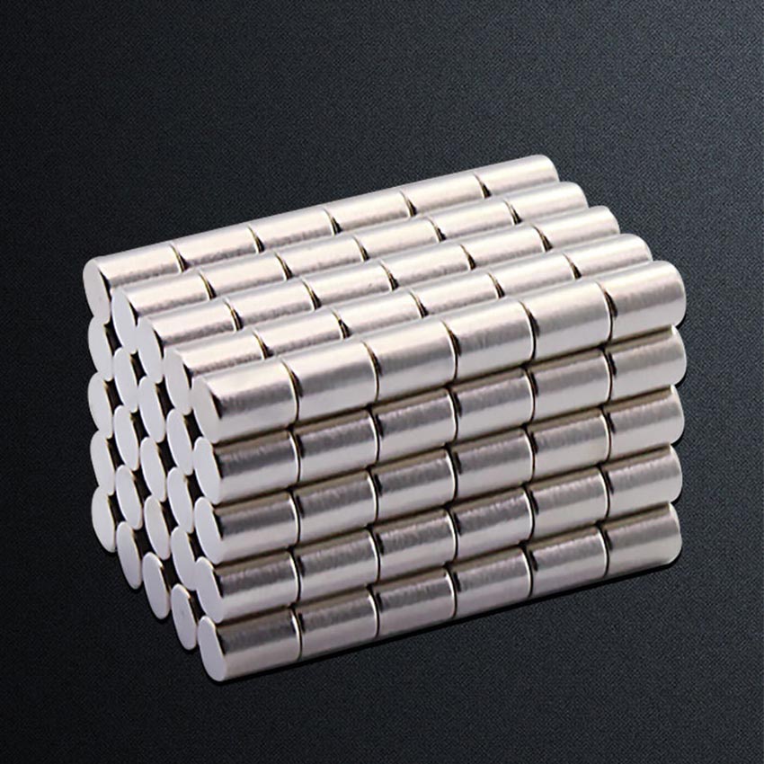 100Pcs Strong Magnet Neodymium Silinder Strong Magnet Disc Neodymium -