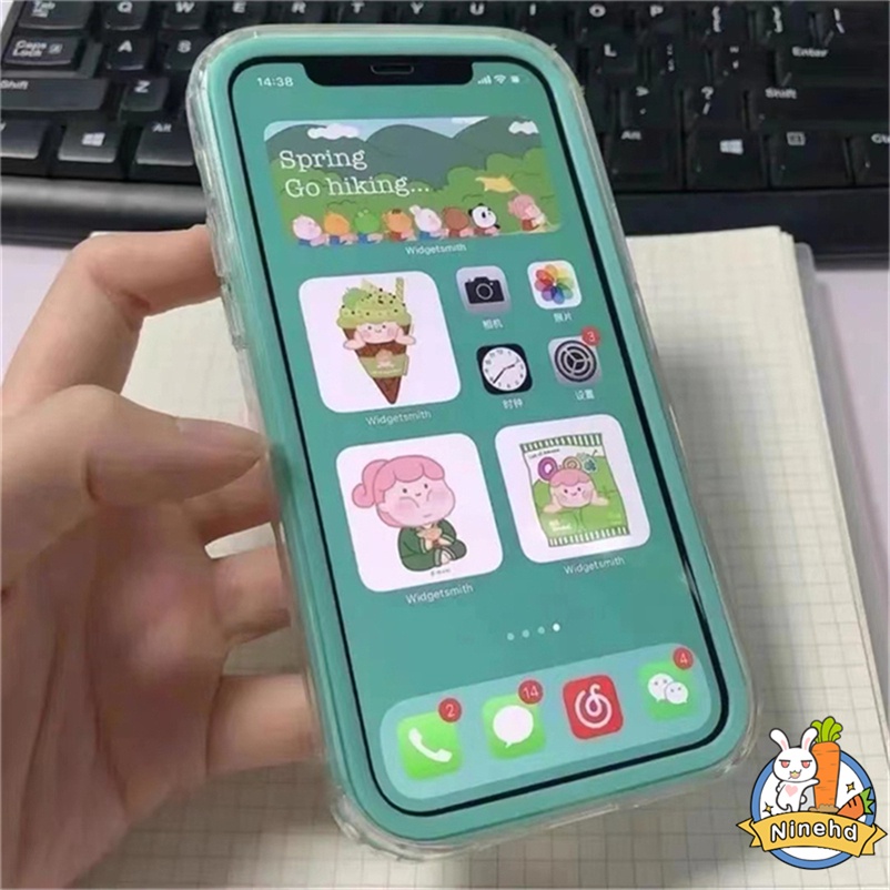 Soft Case Silikon Warna Permen Polos Untuk iPhone 13 12 11 Pro Max X XR XS SE 2020 Max 7 8 Plus
