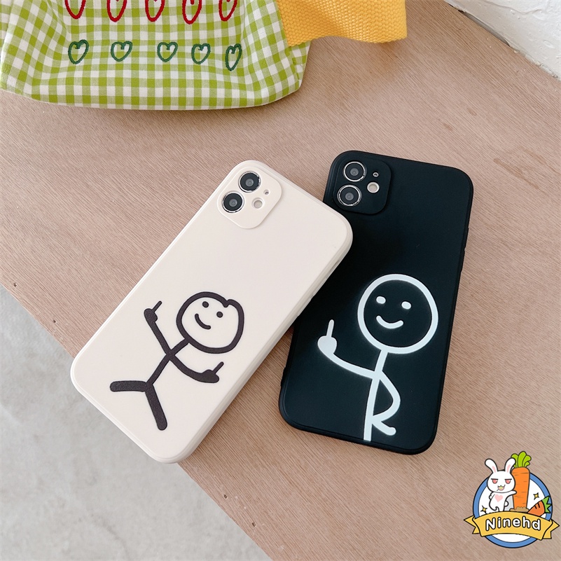 Soft Case Silikon TPU Motif Kartun compatible for iPhone 14 13 12 11 Pro Max Xr X Xs Max Se 2020 iPhone 7 8 6 6s Plus Cute Cartoon Soft TPU Anti-fall Silicone Phone Case Shockproof Protective Cover