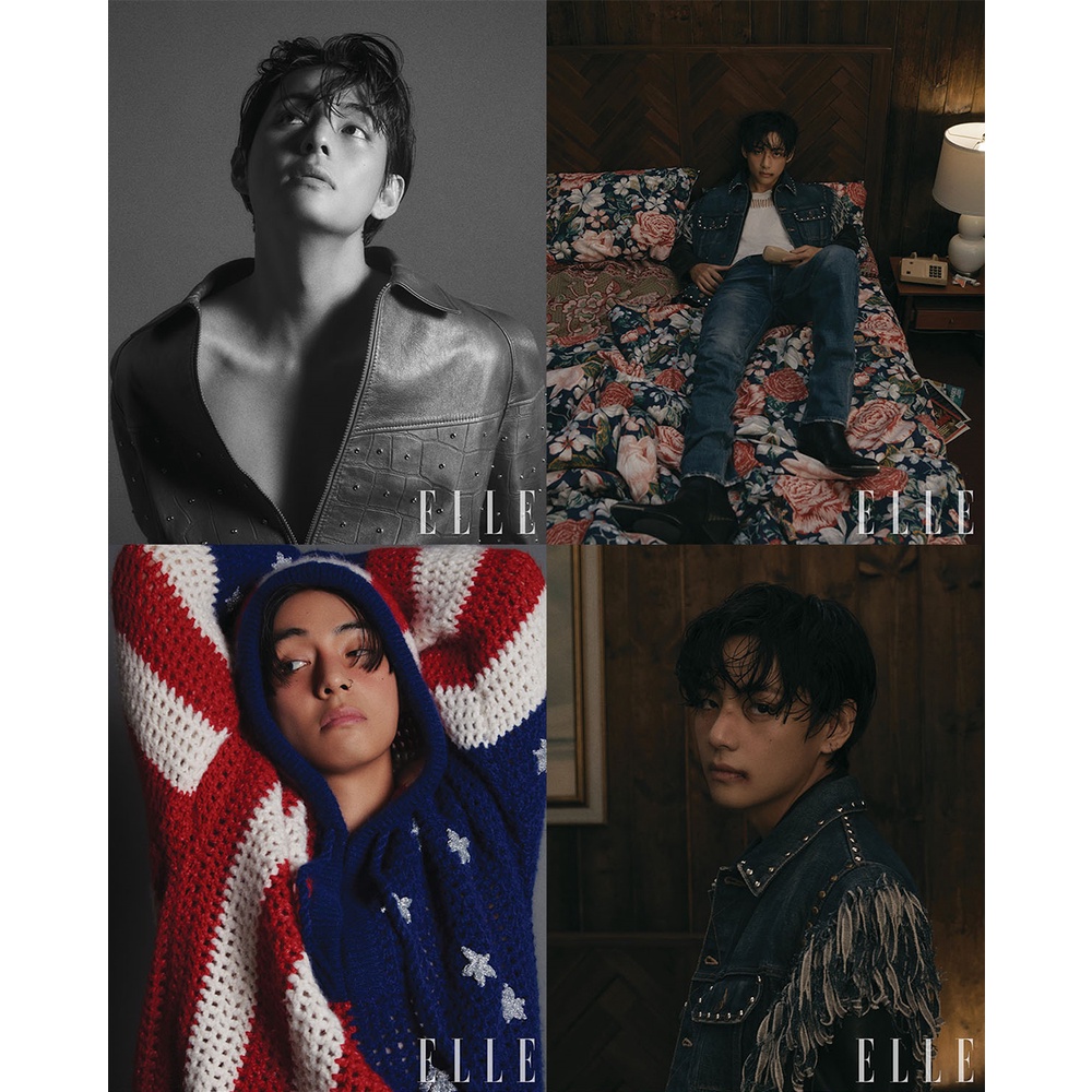 ELLE MAGAZINE - BTS V COVER_APR issue 2023 (with translation)_TXT pictorial