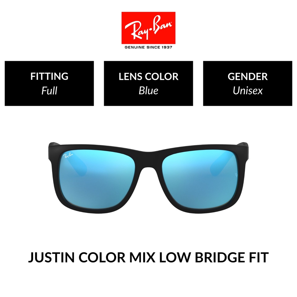 RAY-BAN Justin  | RB4165F 622/55 | Full Fitting | Sunglasses | 55mm
