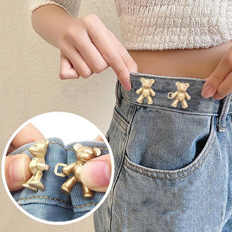 Jeans little magical skirt belt Sabuk Ketat Dan Perubahan Besar Sabuk Penyesuaian Ganti Ikat Pinggang Potong Gesper Tetap