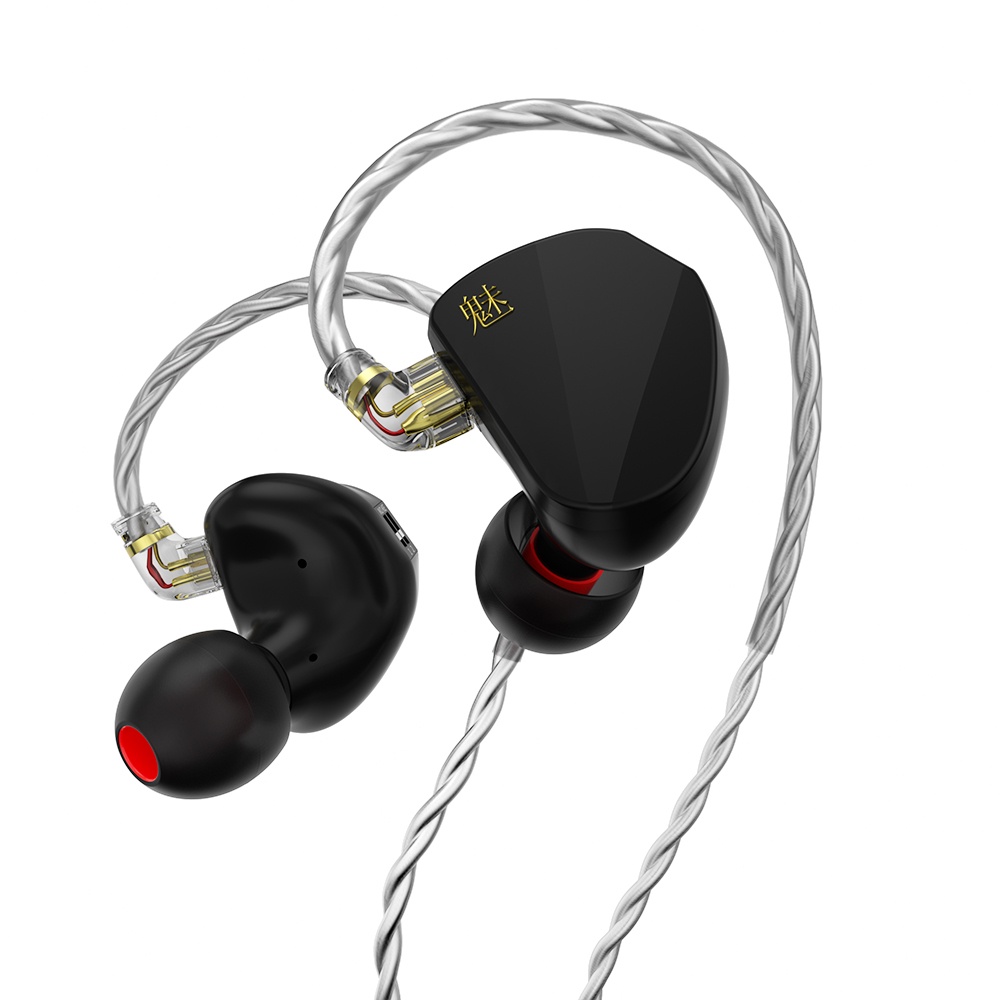 Cvj Mei Earbuds In-ear Knowles 1DD+2BA hybrid drive wired earphone Monitor IEM Dengan Saklar Tuning headset HIFI