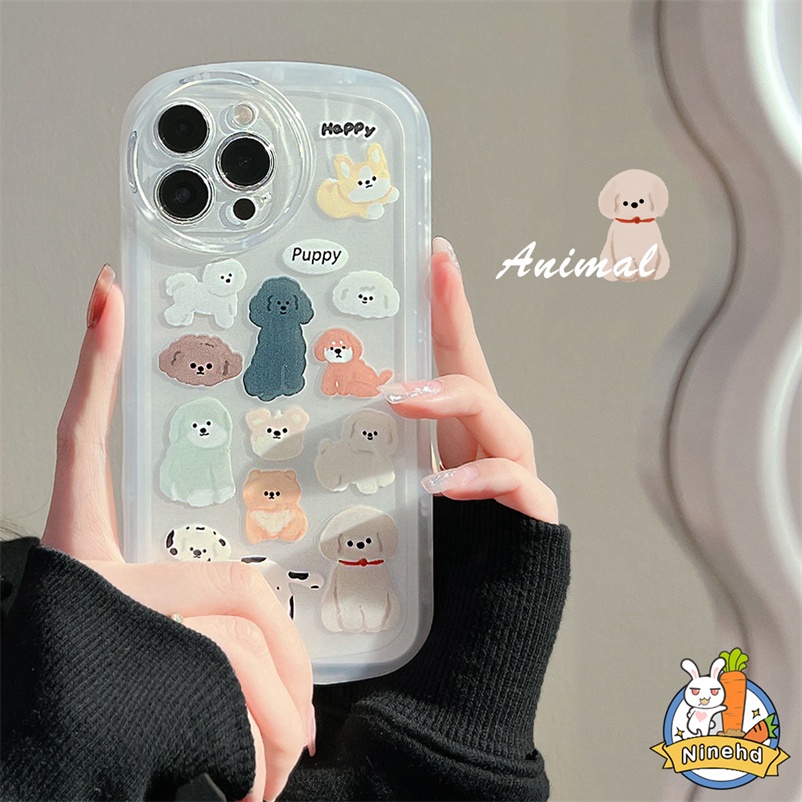 Casing Silikon Soft Case Compatible for iPhone 14 13 12 11 Pro Max iPhone 6 6s 7 8 Plus X Xr Xs Max Motif Bebek Bunga Cartoon Duck Flower Phone Soft Silicon Case Protective Shockproof Phone Cover