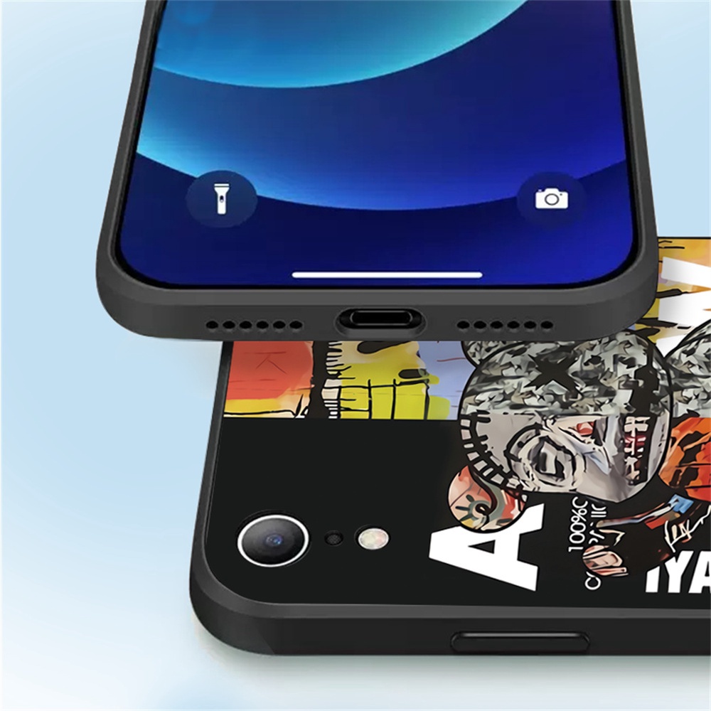 Soft Case VIVO Y36 V27E IQOO Z7X Y22 Y02 V25 V25E Y16 Y35 Y33S Y21T Y21S Y22 Y33S Y11 Y12i Y12 Y15 Y17 Y12S Y12A Y15S Y15A Y01 V21E V23E S1 S1 Pro Doodle Kamuflase Beruang TPU Silikon Phone Cover