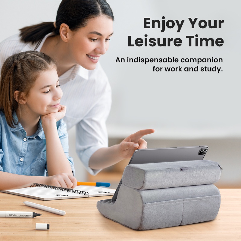 UGREEN Holder Tablet Tab Hp iPad Pillow Bantal Stand Kepala Multifungsi