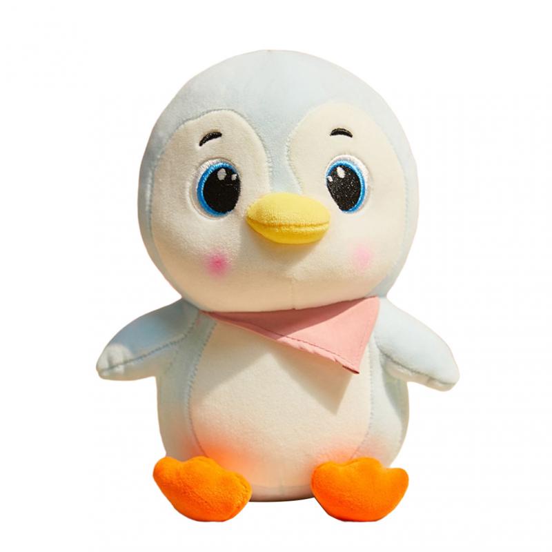 Terbaru Kartun Mainan Mewah Kawaii Animal Yellow Chick Boneka Anak Kreatif Dinosaurus Pinguin Boneka Mainan Untuk Anak Hadiah Natal